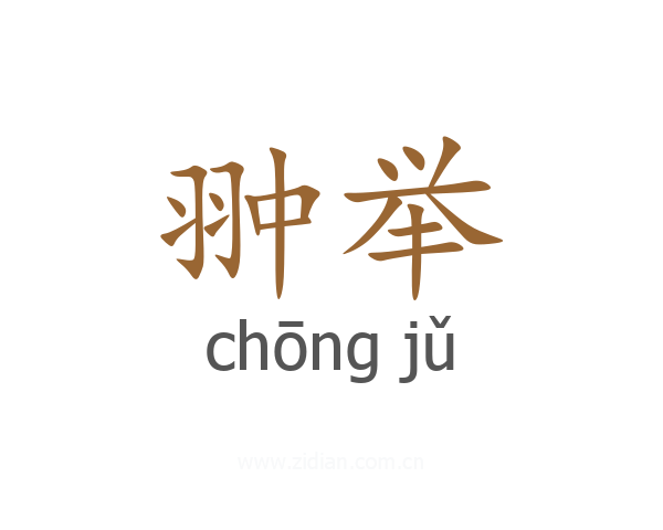 翀举