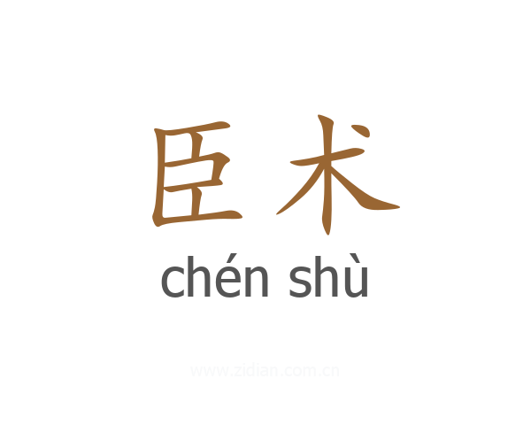 臣术