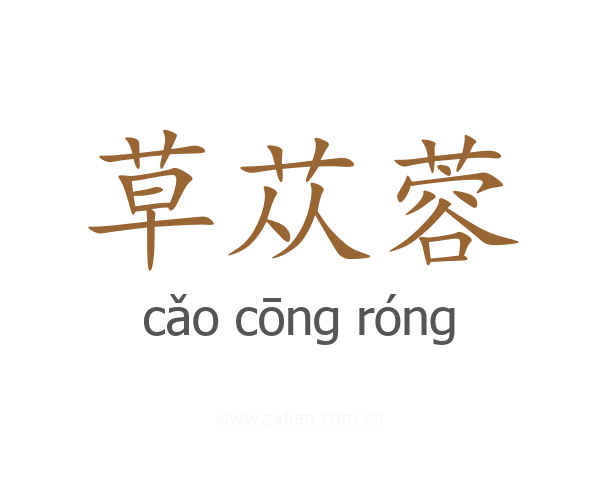 草苁蓉