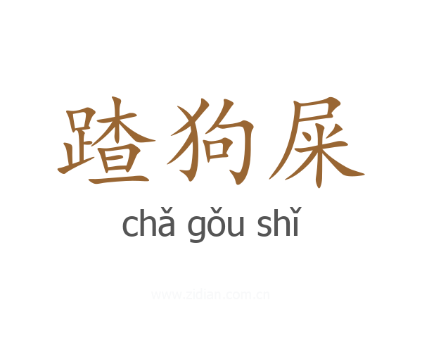 蹅狗屎