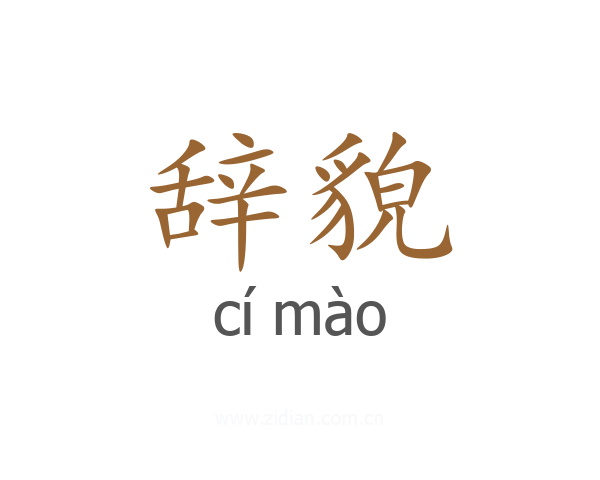 辞貌