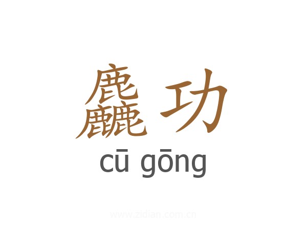 麤功