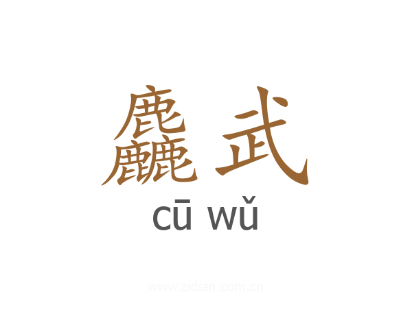 麤武