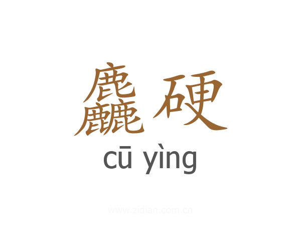 麤硬