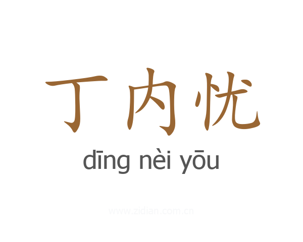 丁内忧