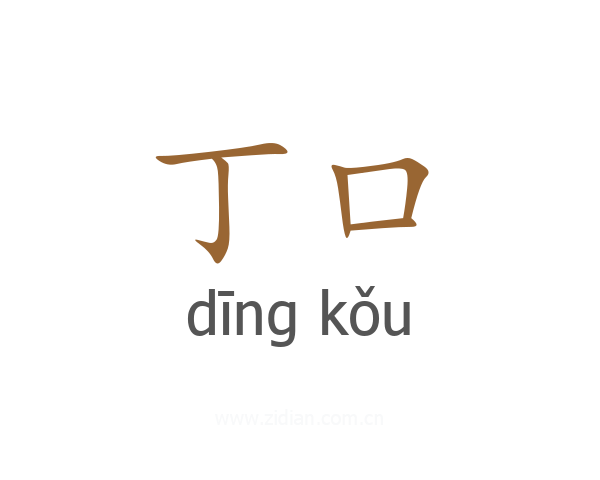 丁口