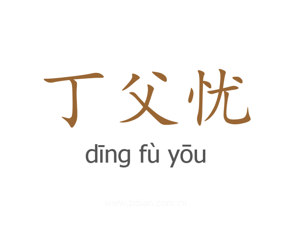 丁父忧
