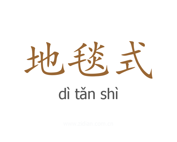 地毯式