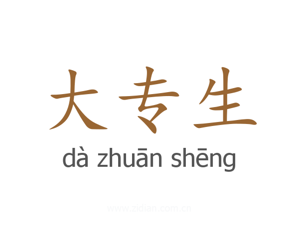 大专生