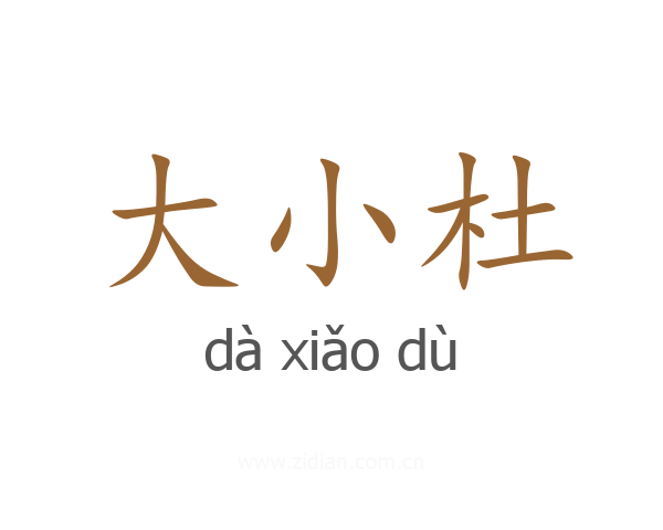 大小杜