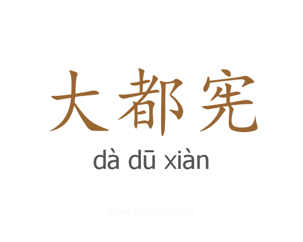 大都宪