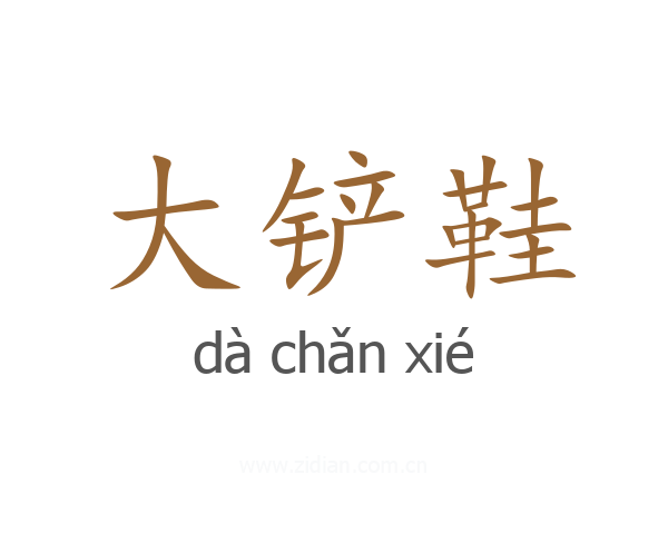 大铲鞋
