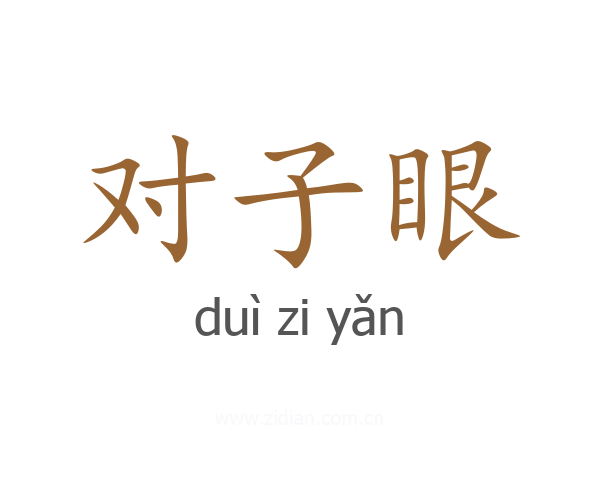 对子眼