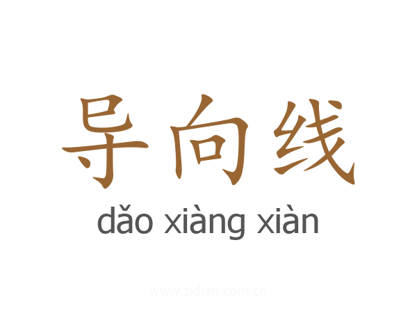 导向线