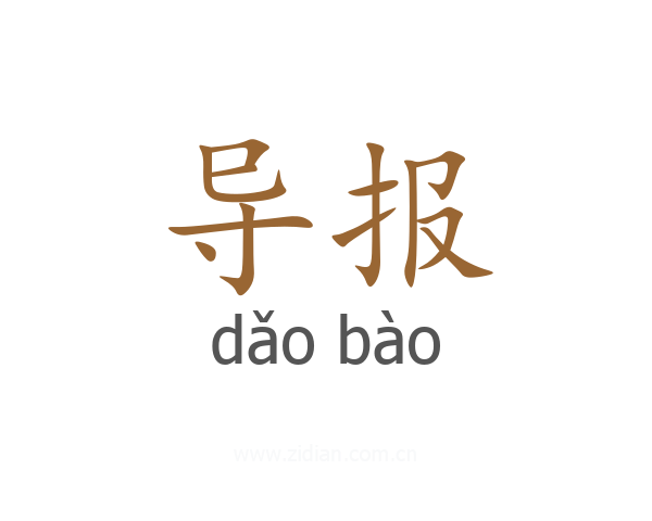 导报