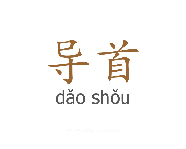 导首