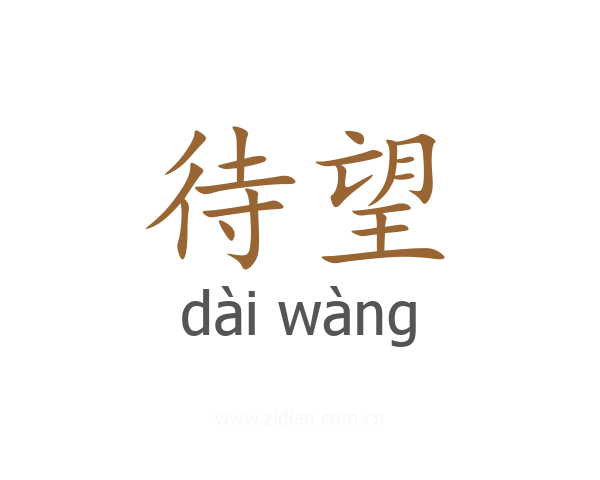 待望