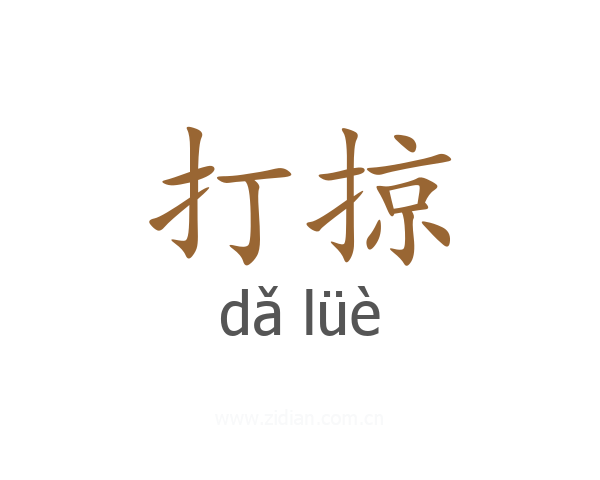 打掠