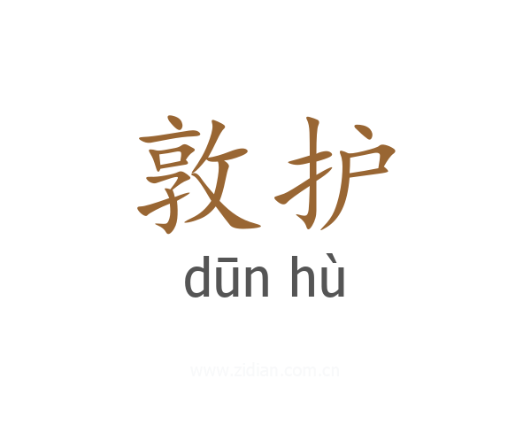 敦护