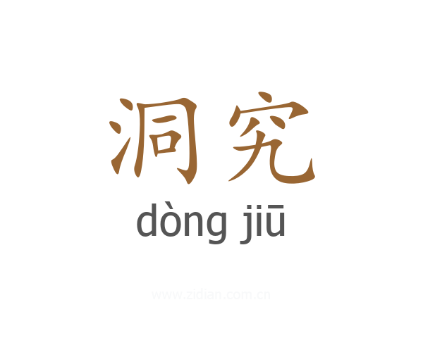 洞究