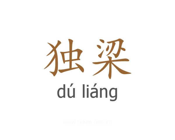 独梁