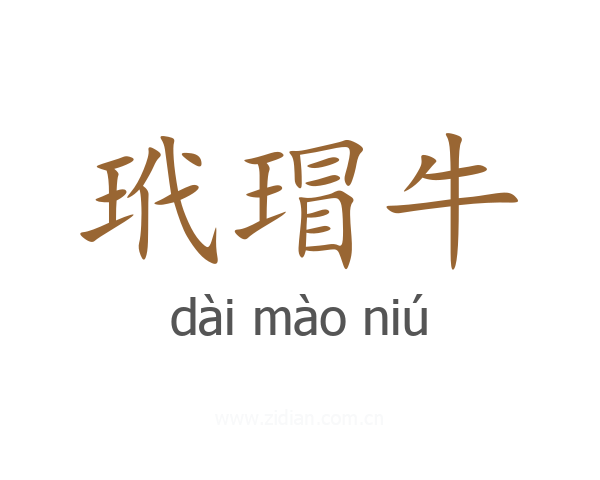 玳瑁牛