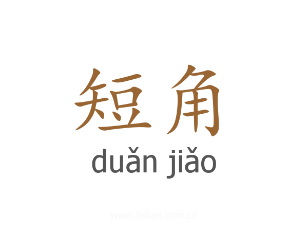 短角