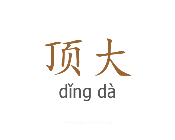 顶大