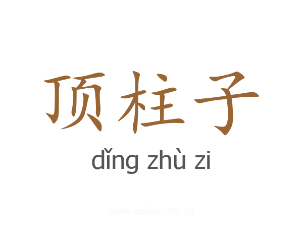 顶柱子