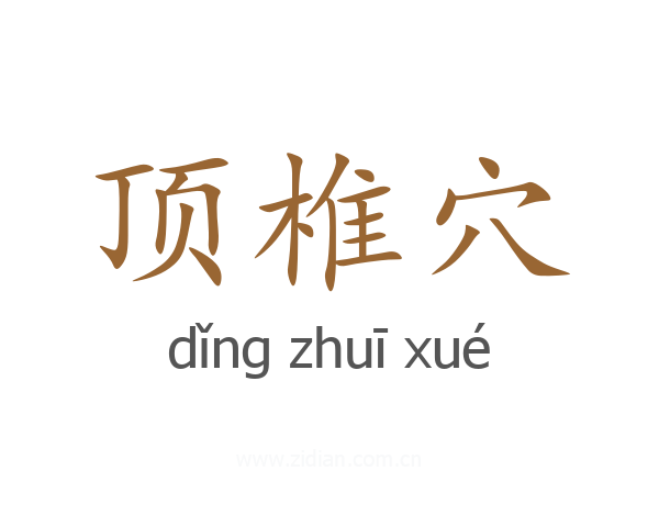 顶椎穴