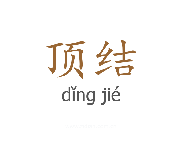 顶结
