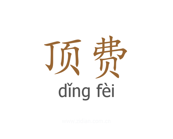顶费