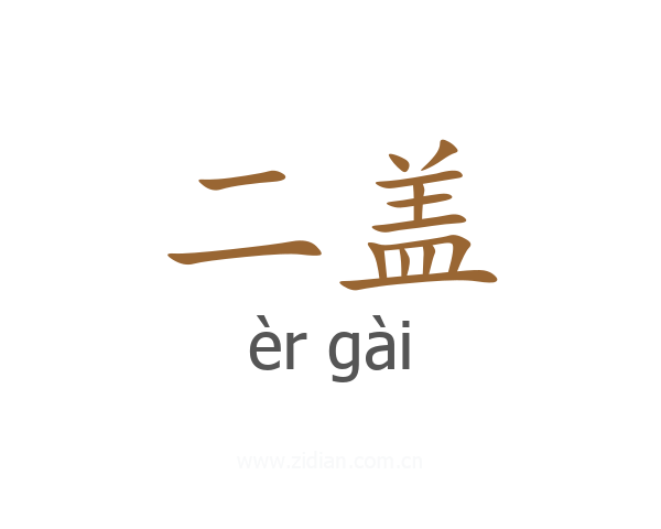二盖