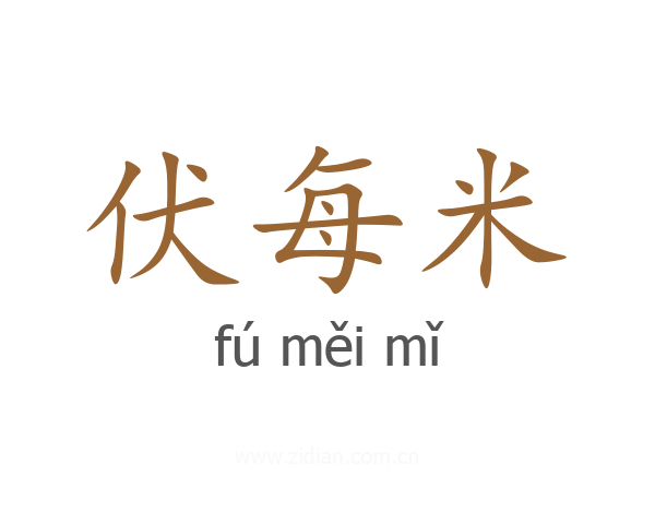 伏每米