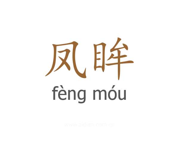 凤眸