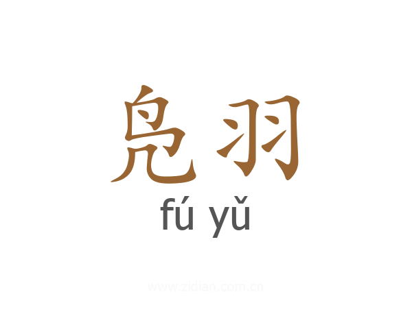 凫羽