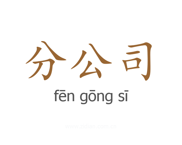 分公司