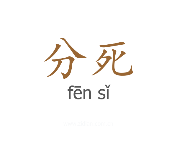 分死