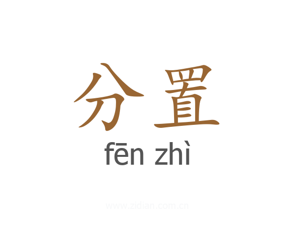分置