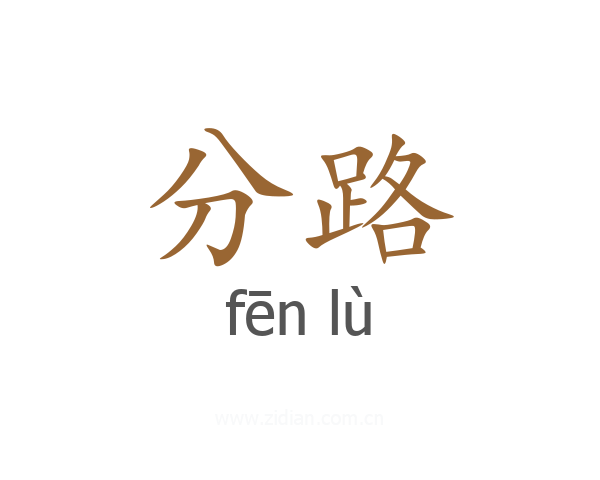 分路