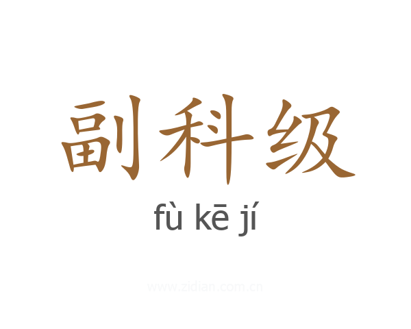 副科级