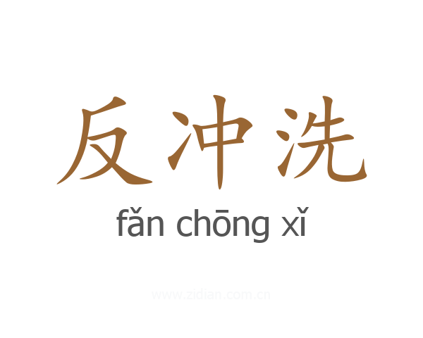 反冲洗