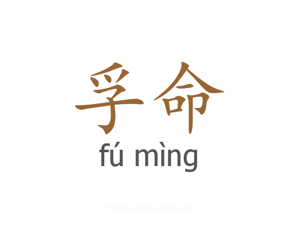 孚命