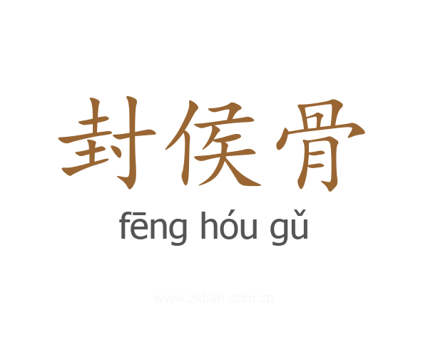 封侯骨