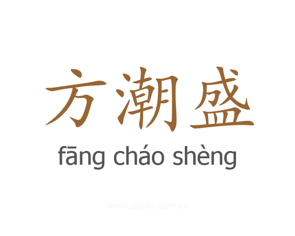 方潮盛