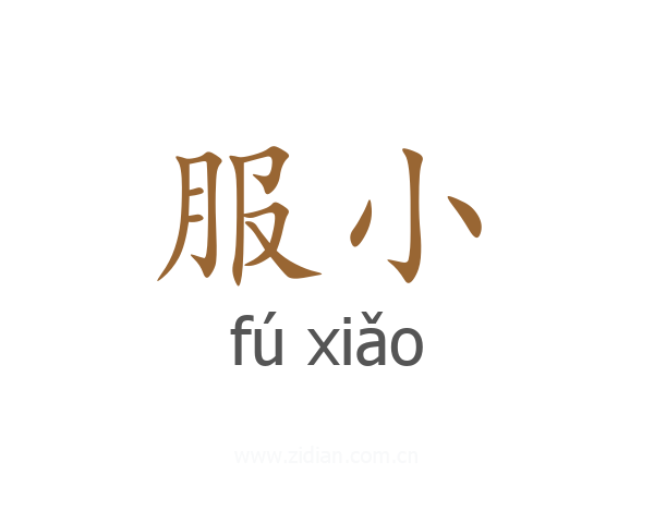 服小