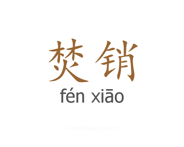 焚销