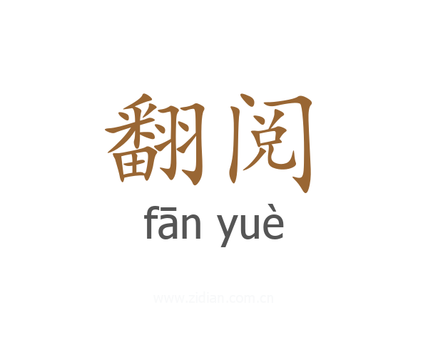 翻阅