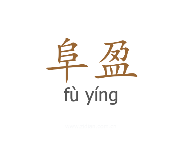 阜盈