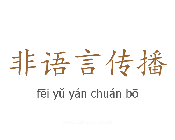 非语言传播